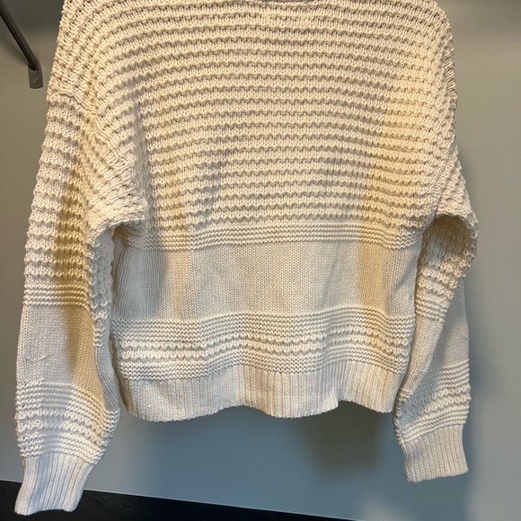 Cream Knit Sweater - Picture 3 of 3